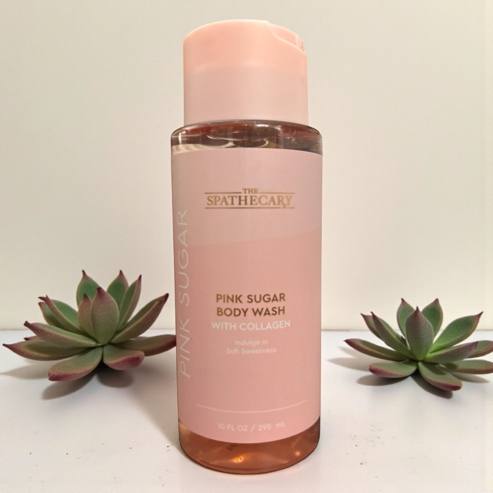 The Spathecary Collagen Pink Sugar Anti-aging Body Wash NEW PC